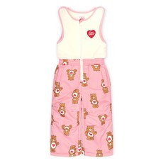 Care Bears 童款溫柔小熊印花可愛搖粒絨背心滑雪褲