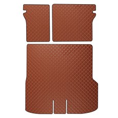 지엠지모터스 트렁크매트 차박 풀 세트, 뉴 르노 그랑 콜레오스(보스 스피커유 버젼), 브라운