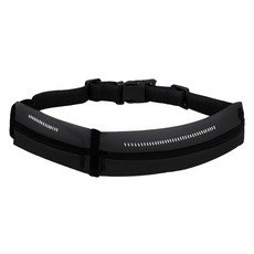 Kkalkkomsyap 運動跑步腰帶, 黑色, 1個