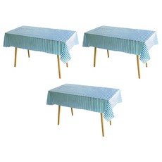 Market Pio 彩色條紋一次性桌布 款式4, 1入, 3個