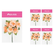 유니아트 각장미, 주황, 5개