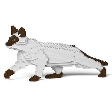 걷는 샴 고양이 블럭 M, 브라운, 1개