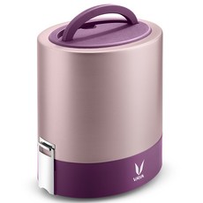Vaya Korea Tyffyn 保溫便當盒 1000ml, 1個, 紫色