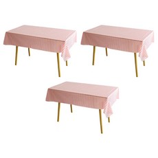 Market Pio 彩色條紋拋棄式桌布 款式8, 1入, 3個