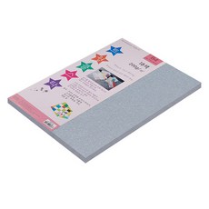 paperculture Twinkle Star 厚雙面珠光色紙 B4 200g No 4 銀色, 15個