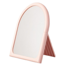 Irang Irang 彩虹化妝折疊桌鏡, 粉紅色