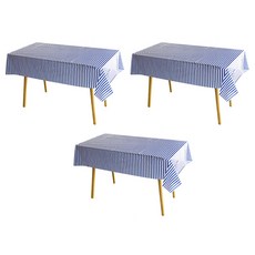 Market Pio 彩色條紋一次性桌布 款式3, 1入, 3個