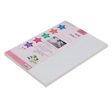 paperculture Twinkle Star 厚磅雙面珠光色紙 200g No 02 石英, 15個