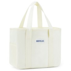 BRIVILAS Taminayo 時尚多功能便當保冷袋, 1個, 象牙白