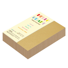 paperculture Twinkle Star 厚雙面珠光色紙 A6 200g NO07金色, 90張