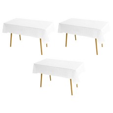 Market Pio 彩色條紋一次性桌巾 5號, 1入, 3個