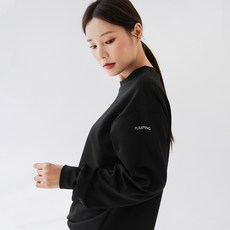 Pumping 女款Oversize刷毛大學T 韓國製造