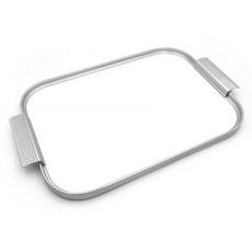 케이멧 서빙트레이 S16, 화이트 + 실버, 1개