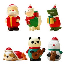 Homeflow 聖誕裝飾公仔系列 6件組, 1套, B