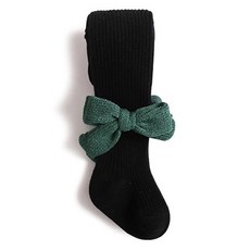 GOINGKIDS 女童蝴蝶結襪子內搭褲