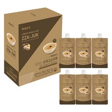 Jukstory 可擠壓式五穀香濃粥, 6個, 170g