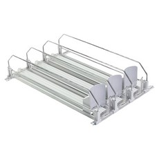 Block Mart 罐裝飲料整理架 3格, 白色, 1個