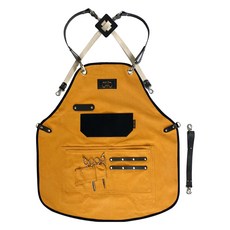 칸데오레더 무디 앞치마 S(WOMEN), 옐로우브라운, 1개