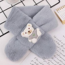 KIZTREE 兒童小熊造型圍巾 WJ-090