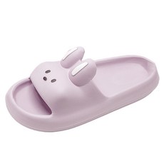 Paperments 蓬鬆柔軟可愛兔子EVA緩震室內拖鞋 02480