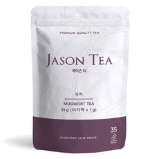 JASON TEA 艾草茶 35入三角茶包袋, 1個, 35入, 1g