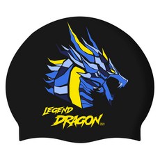 SD7 드라코 실리콘 수모, 블루, 1개