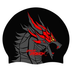 SD7 드라코 BIG 실리콘 수모, 그레이, 1개