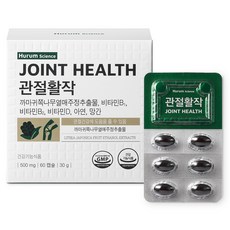 Hurum 骨骼活絡綜合維生素保健膠囊, 1盒, 60錠, 60錠