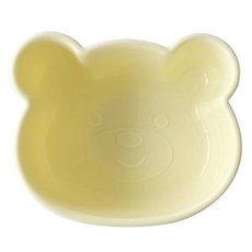 LitenKulor 嬰兒自主餵食矽膠吸盤碗, 檸檬奶油, 1個