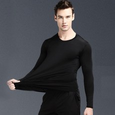 LIFE LANCE 男士拉絨運動長袖T恤