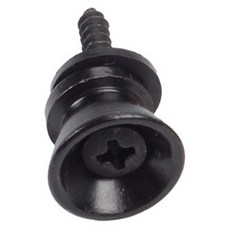 Toppia 簡易吉他背帶釘扣 黑色, 1個