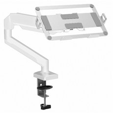 위니즈 스윙 암 클램프 노트북 거치대 WZ-MA03TS, 실버, 1개
