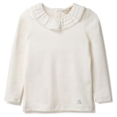 Perimitz 女孩針褶領茶衫 P2445T150