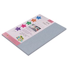 paperculture Twinkle Star 厚雙面珠光色紙 A3 200g No 4 銀色, 1個