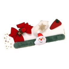 Blacktree 聖誕配件髮夾手鍊套裝, 1套, 聖誕老人