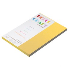 paperculture 達文西浮雕 厚磅雙面壓花紙 No. 13 黃色 180g B5, 30個