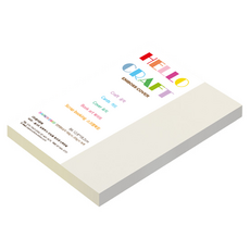 paperculture Davinci Emboss 厚磅雙面壓紋紙 180g B6 No 52 奶油色, 60個