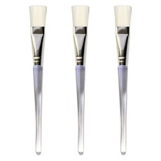 월드크린 미세 페인트붓 화이트, 3개