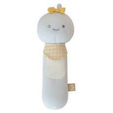 BABY&I 安撫搖鈴貝米娃娃, 藍色