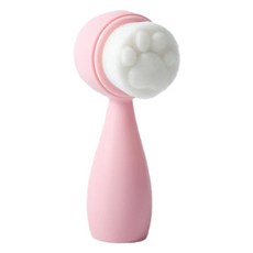 DeepTalk 矽膠細毛洗臉潔面刷 DT0338, 粉紅色, 1個