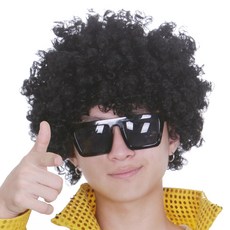 Party09 小丑假髮, 1個, 黑色