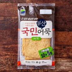 국민 부산 어묵 15장, 600g, 1개