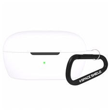 SPACE SHIELD Bose QC Earbuds 2024年款相容基本款矽膠保護套, 白色, 單一商品, 1個
