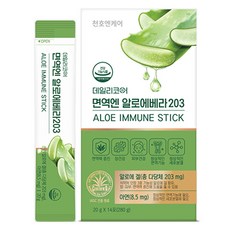 Dailycore 保健蘆薈果凍 14條入, 1盒, 280g