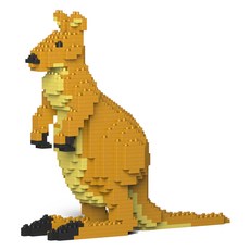 袋鼠野生動物積木 M, 1個, 混合顏色