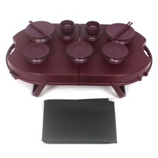 五色條紋 PP 便攜式祭器 13件組, 1套