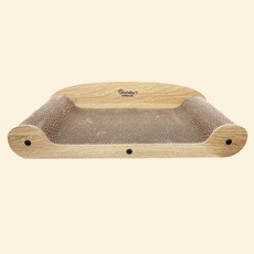 프리미요 개과천선 고양이 미니멀 소파 스크래쳐 + 캣닢 세트, 1세트