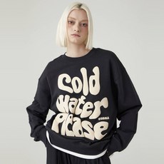 URBANAGE 男女通用 Cold Water Please 寬鬆版型大學T