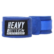 헤비히터 디럭스 고급형 복싱 핸드랩 라이크라 반신축 H2-LC 2p, 블루, 1개