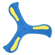 비투윈 야외 캠핑게임 부메랑, 블루 삼엽, 1개